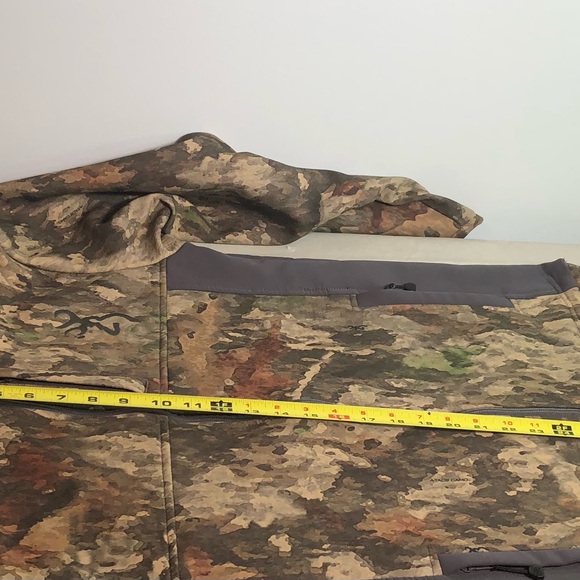 Browning For Women A-Tacs Camo and Grey Hunting Jacket Size Medium - Picture 12 of 16